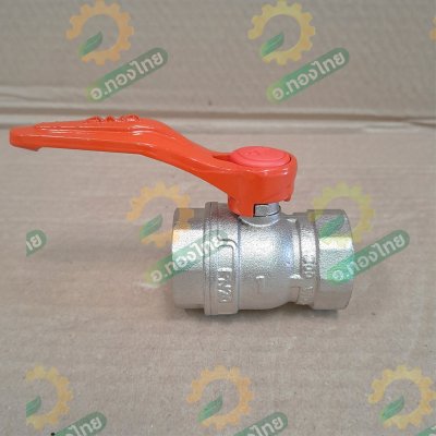 บอลวาล์วเหล็ก วาล์วปิดเปิด รูเต็ม (ทองเหลือง) ขนาด 1 นิ้ว ยี่ห้อ ANA