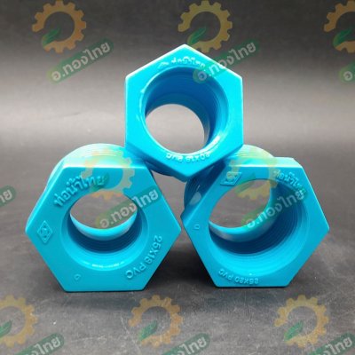 ลดเหลี่ยมพีวีซี PVC ข้อลดเกลียว ขนาด 1/2 , 3/4 , 1 นิ้ว หนา 13.5 (ท่อน้ำไทย)