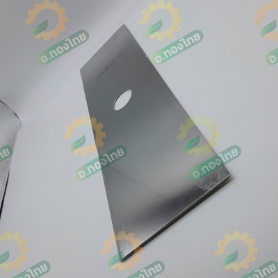 ใบมีดตัดหญ้า ทรงสี่เหลี่ยม เหล็ก SK5 หนา 2 มิล ยาว 12 , 14 , 16 , 18 นิ้ว ยี่ห้อ หงส์