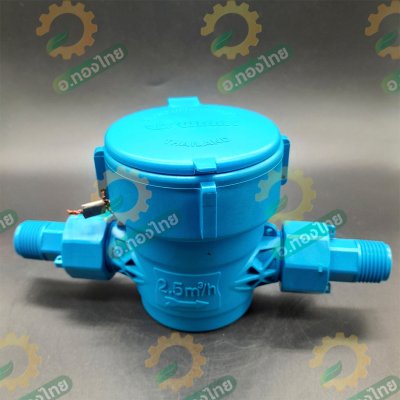 มิเตอร์น้ำ มาตรน้ำ มาตรวัดน้ำ PVC ขนาด 1/2 (4หุน) ยี่ห้อ Winny