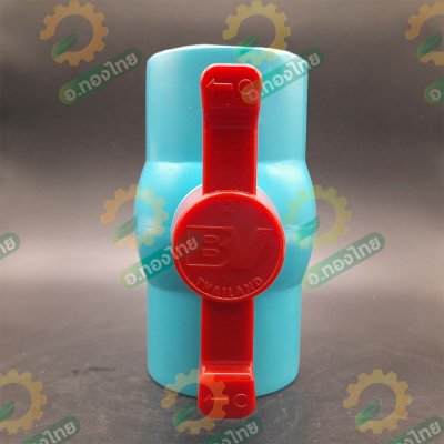 บอลวาล์ว บอลวาล์วพีวีซี วาล์วน้ำ วาล์วปิดเปิด pvc 2 นิ้ว ยี่ห้อ BRAVO