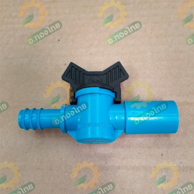 วาล์วหรี่ บอลวาล์วสวมท่อ PVC-PE ขนาด 1/2 *16 มิล (สวมในข้อต่อ) จำนวน 100 ตัว