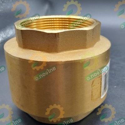 เช็ควาล์วตั้ง เช็ควาล์วสปริง วาล์วกันย้อน ทองเหลือง ขนาด 2 1/2 นิ้ว ยี่ห้อ ANA