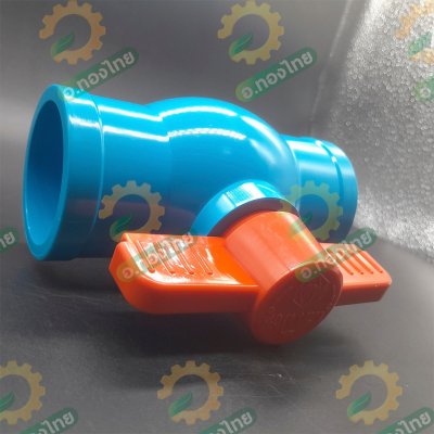 บอลวาล์ว บอลวาล์วพีวีซี วาล์วน้ำ วาล์วปิดเปิด pvc 1/2 , 3/4 , 1 , 1 1/4 , 1 1/2 , 2 นิ้ว ตราช้าง (SCG)