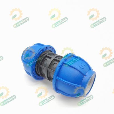 ข้อต่อสวมล็อค ข้อต่อตรง PE ขนาด 20 มิล - 4 หุน (คละสี)