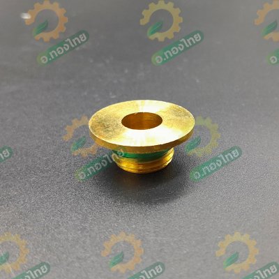 แป้นทองเหลือง ข้อต่อด้ามพ่นยา เกลียวนอก ขนาด 1/4 นิ้ว