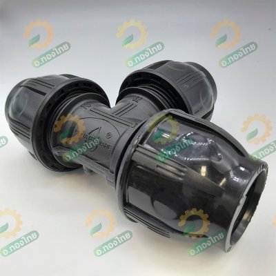 ตัวล็อคสามทางท่อ PE 32 มิล (คละสี)