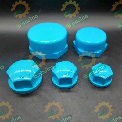ฝาครอบเกลียวใน PVC พีวีซี ฝาปิดท่อเกลียวใน ขนาด 1/2 - 2 นิ้ว ยี่ห้อ ท่อน้ำไทย