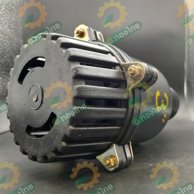 ฟุตวาล์ว PVC หัวกะโหลกดูดน้ำ ลิ้นสปริง 6 หู แบบเกลียวใน สีดำ ขนาด 3 นิ้ว (Red Hand)