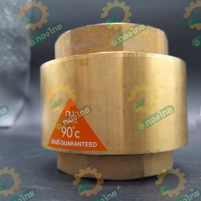 เช็ควาล์วตั้ง เช็ควาล์วสปริง วาล์วกันย้อน ทองเหลือง ขนาด 2 1/2 นิ้ว ยี่ห้อ ANA