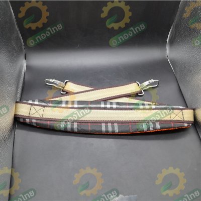 สายสะพาย เครื่องตัดหญ้า บ่าเดี่ยว ลายสก๊อต แบบหนานุ่ม (ลูกฟูก)