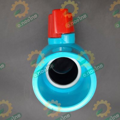 บอลวาล์ว บอลวาล์วพีวีซี วาล์วน้ำ วาล์วปิดเปิด pvc 2 นิ้ว ยี่ห้อ BRAVO