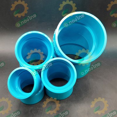 ข้องอ บาง 45 องศา PVC 1 1/4 - 2 1/2 นิ้ว  8.5 (ท่อน้ำไทย)