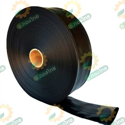 สายส่งน้ำ PE สายสปริงเกอร์ ท่อผ้าใบ เคลือบ PVC สายดับเพลิง 2-3 นิ้ว (สีดำ) ยาว 100 เมตร