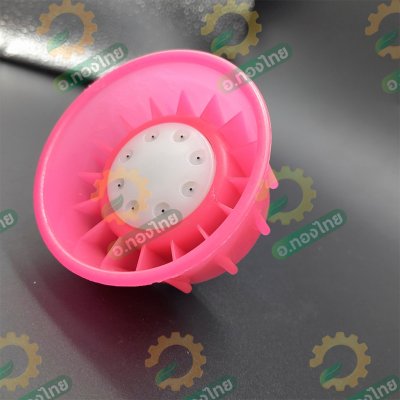 หัวพ่นยา พลาสติก หัวบัวพลาสติก เครื่องพ่นยาแบตเตอรี่ ถังโยก (สีชมพู 8 รู)