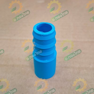ข้อต่อ pvc พีวีซี สวมท่อพีอี pe ข้อต่อพีอี สายpe หางไหล (สีฟ้า)
