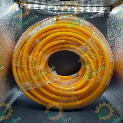 สายพ่นยา สายฉีดยา หนา 3 ชั้น 50 เมตร ข้อต่อทองเหลือง ยี่ห้อ CAPITAL