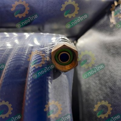 สายพ่นยา สายฉีดยา หนา 5 ชั้น 50 เมตร ข้อต่อทองเหลือง ยี่ห้อ CAPITAL