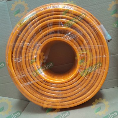 สายพ่นยา สายฉีดยา หนา 5 ชั้น 100 เมตร ข้อต่อทองเหลือง ยี่ห้อ Misumoto