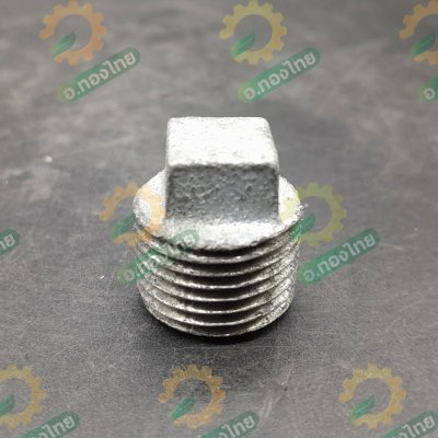 ปลั๊กอุดเกลียวนอกเหล็ก ฝาอุดท่อเกลียวนอก เหล็กเหนียว ขนาด 1/2 - 2 นิ้ว