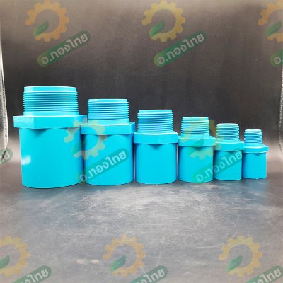 เกลียวนอก PVC พีวีซี ขนาด 1/2 - 2 นิ้ว (4หุน-2นิ้ว) หนา 13.5 ยี่ห้อ ท่อน้ำไทย