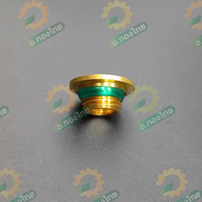 แป้นทองเหลือง ข้อต่อด้ามพ่นยา เกลียวนอก ขนาด 1/4 นิ้ว