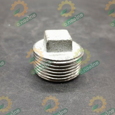 ปลั๊กอุดเกลียวนอกเหล็ก ฝาอุดท่อเกลียวนอก เหล็กเหนียว ขนาด 1/2 - 2 นิ้ว