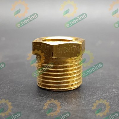 ข้อต่อลดเหลี่ยม ลดเหลี่ยมทองเหลือง (เกลียวใน-นอก) 1/4 , 3/8 , 1/2 นิ้ว ยี่ห้อ ANA