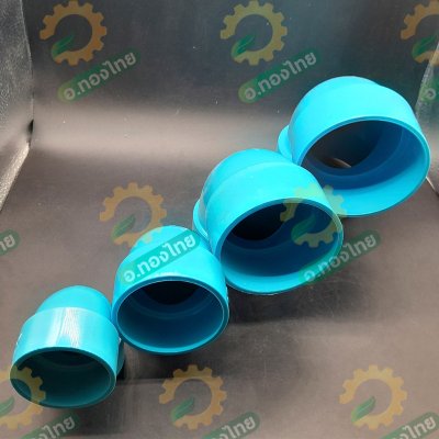 ข้องอ บาง 90 องศา PVC 1 1/2 - 3 นิ้ว หนา 8.5 (ท่อน้ำไทย)