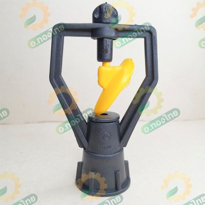 สปริงเกอร์ โครงหมุนรอบตัว ใส่ได้ทั้งเกลียว 1/2 , 3/4 นิ้ว (TOP-RAIN) (สีเหลือง)