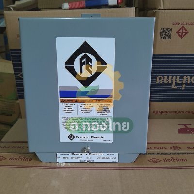 ปั๊มบาดาล ซับเมอร์ส Hurricane เฮอร์ริเคน มอเตอร์ Franklin แฟรงกลิ้น AC 1.25 นิ้ว 3 แรง 27 ใบพัด รุ่น HUR-2827 บ่อบาดาล