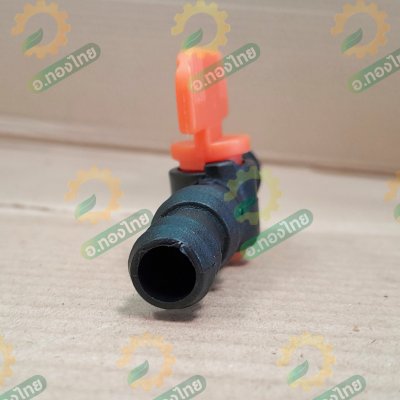 วาล์ว PE 16 - 20 มิล วาล์วปิดเปิด แถมลูกยาง (สีส้ม) จำนวน 100 ชุด