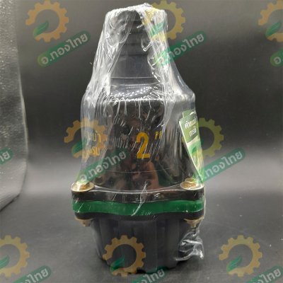 ฟุตวาล์ว PVC หัวกะโหลกดูดน้ำ ลิ้นสปริง 4 หู แบบสวม สีดำ ขนาด 2 นิ้ว (Red Hand)