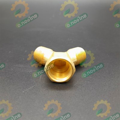 สามทางวายพ่นยา ข้อต่อสามทางพ่นยา ทองเหลือง ขนาด 2 หุน (1/4 นิ้ว)