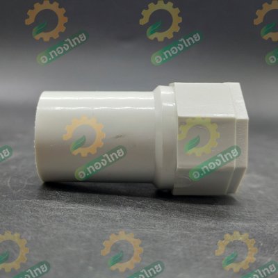 ข้อต่อเข้ากล่อง คอนเนคเตอร์ (สีขาว) PVC ขนาด 1/2 นิ้ว หนา 13.5 ยี่ห้อ ท่อน้ำไทย