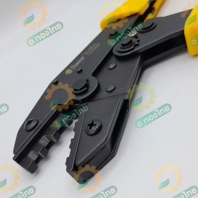 คีมย้ำหางปลา คีมย้ำสายไฟ คีมย้ำ ชุดเครื่องมือจีบลวด เครื่องมือช่างไฟฟ้า