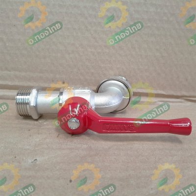 ก๊อกสนาม ก๊อกน้ำประปา ก๊อกเปิดปิดทองเหลือง ขนาด 3/4 นิ้ว (6หุน) ยี่ห้อ Sanwa ซันวา