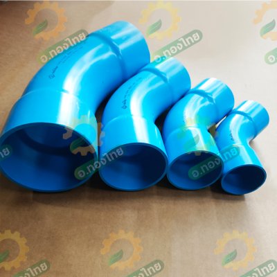 ข้อโค้ง 45 องศา ขนาด 2 , 2 1/2 , 3 , 4 นิ้ว หนา 8.5 ยี่ห้อ ท่อน้ำไทย (ช่วงสั้น)