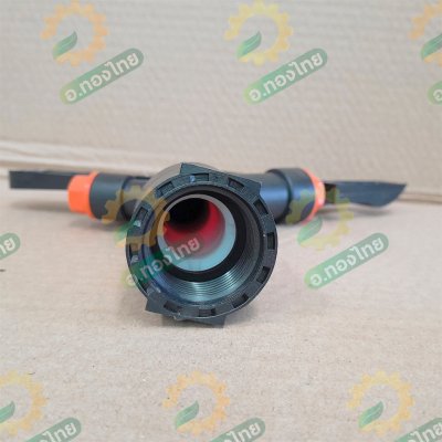 สปริงเกอร์ เกลียวใน 1 นิ้ว รุ่น 2 หัวฉีด หมุนรอบตัว ยี่ห้อ super product (สีส้ม-ดำ)