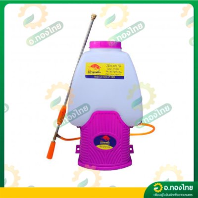 เครื่องพ่นยาแบตเตอรี่ เป้ไฟฟ้า ถังฉีดยา ขนาด 25 ลิตร ยี่ห้อ มิตซูควายเหล็ก
