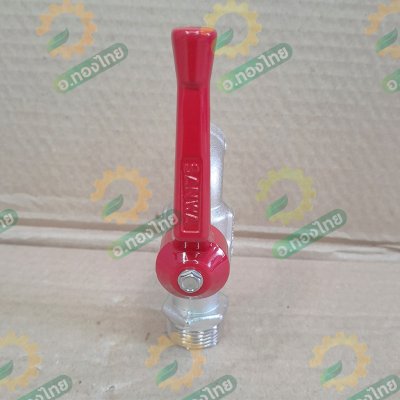 ก๊อกน้ำ ก๊อกบอลด้ามแดง ก๊อกน้ำประปา ก๊อกเปิดปิด ขนาด 3/4 นิ้ว ยี่ห้อ Sanwa ซันวา