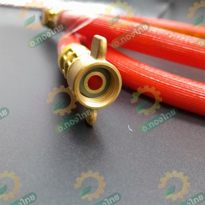 สายพ่นยา สายฉีดยา สำหรับเครื่องพ่นยาเคียวริสุ หนา 5 ชั้น 1.20 เมตร (ข้อต่อฟรีทองเหลือง)