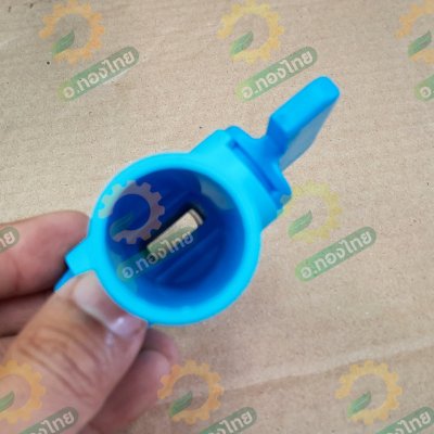 วาล์วหรี่ บอลวาล์วสวมท่อ PVC-PE ขนาด 3/4*25 มิล (สวมในข้อต่อ)