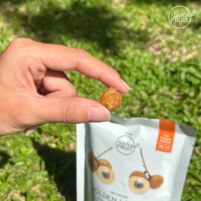 Dehydrated Golden Longan 25g. Dehydrated Golden Longan 25g.