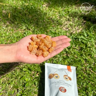 Dehydrated Golden Longan 25g. Dehydrated Golden Longan 25g.