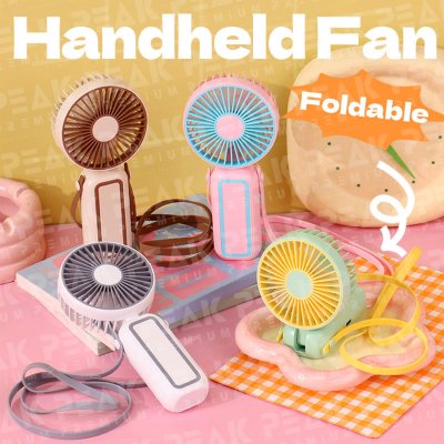 พัดลมพกพาพับได้ คล้องคอได้ ตั้งโต๊ะได้   FlexiBreeze™ 3-in-1 Fan