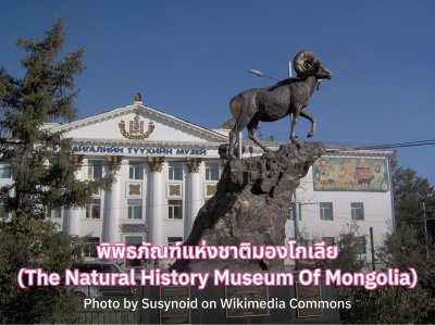 พิพิธภัณฑ์แห่งชาติมองโกเลีย (The Natural History Museum Of Mongolia)