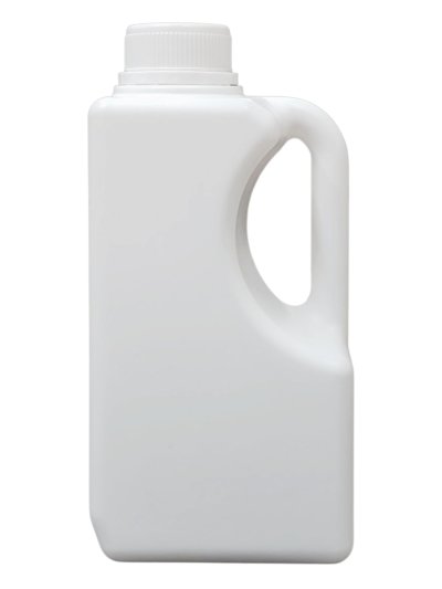 ขวด 1000ml. เหลี่ยม มินิมอล สีขาว (ฝาล็อค)