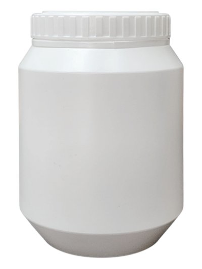 กระปุก 2000cc. สีขาว