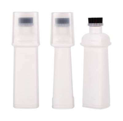 ขวดน้ำยาทำความสะอาด 100ml. หัวแปรง กลม / เหลี่ยม